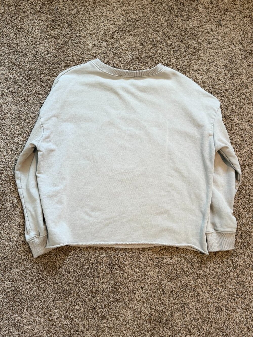 Newbury Kustom Chenille Smiley Face Sweatshirt - Grey M - Picture 6 of 9